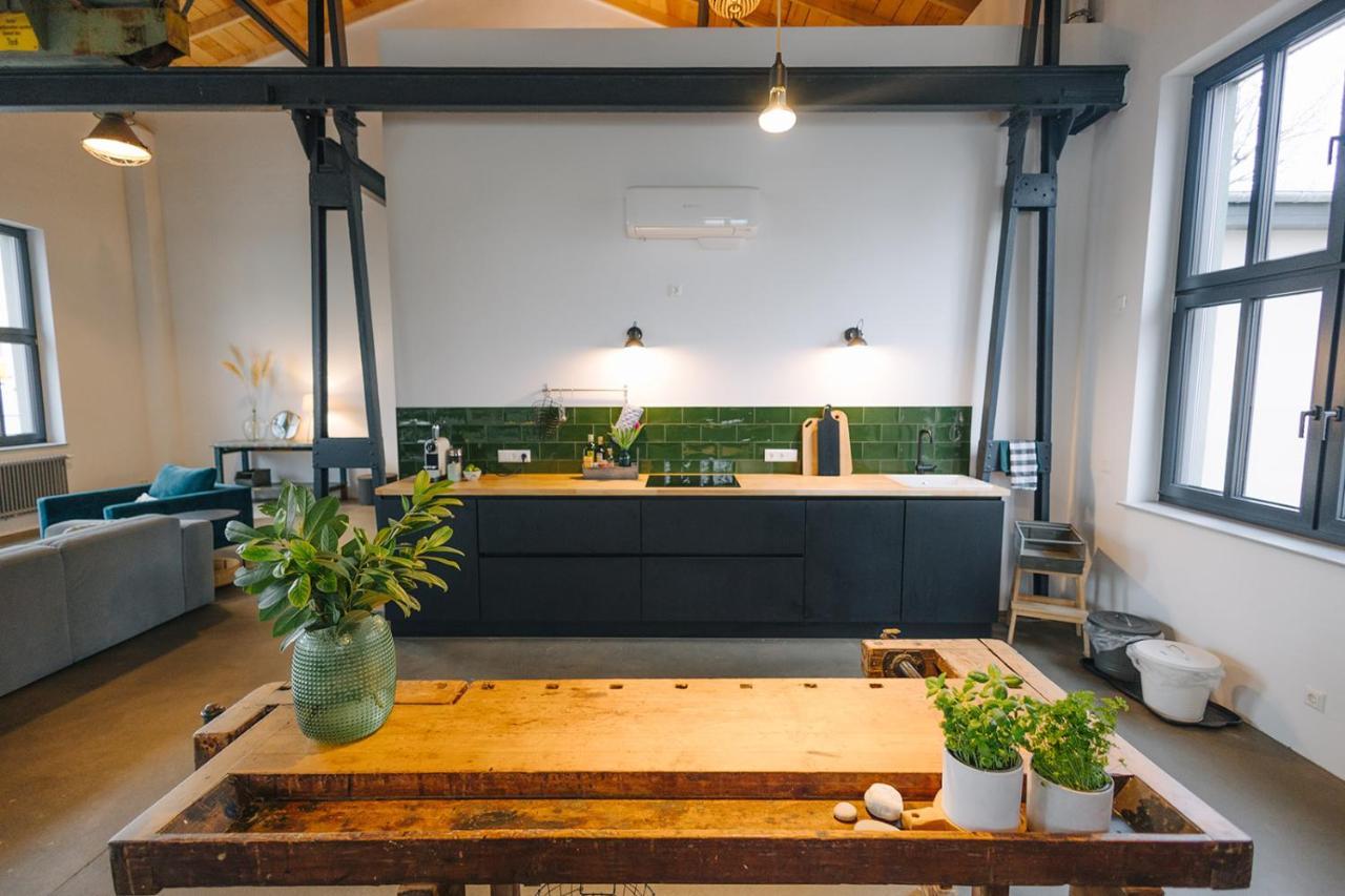 Elbquartier Apartments Magdeburg 'Fabrik61' Dış mekan fotoğraf